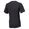 DESCENT Baseball Crew Neck Short Sleeve Size Undershirt, Black, S, STD-721