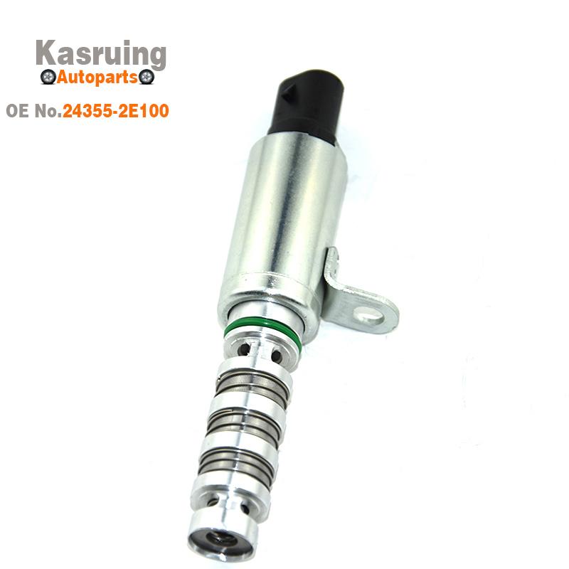 

24375-2E100 24355-2E100 New Oil Intake& Exhaust Variable Timing Solenoid Valve VVT for Hyundai Elantra Kia Forte Optima Soul 24355-2E100