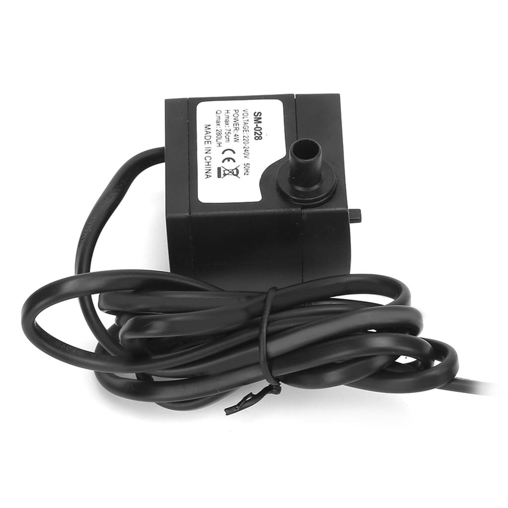 Small Submersible Pump Quiet and WearResistant Fish Tank Fountain Submersible Pump 4W