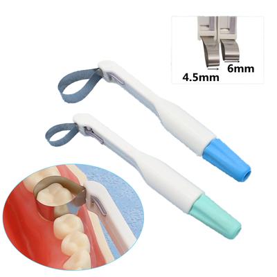 1Pcs Dental Band Matrice Adjustable Ring System Standard And Curved Pre Formed