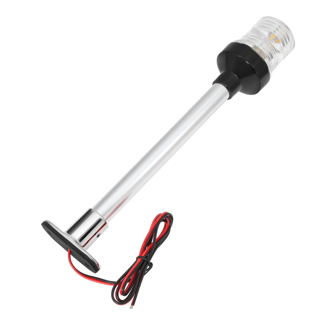 Marine Boat Yacht Stern Anchor Pure White LED Navigation Light All Round 360° DC 12V Waterproof Anchor Signal Light