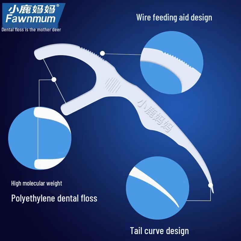 Xiaolu Mama Individually Packaged Dental Floss Sticks