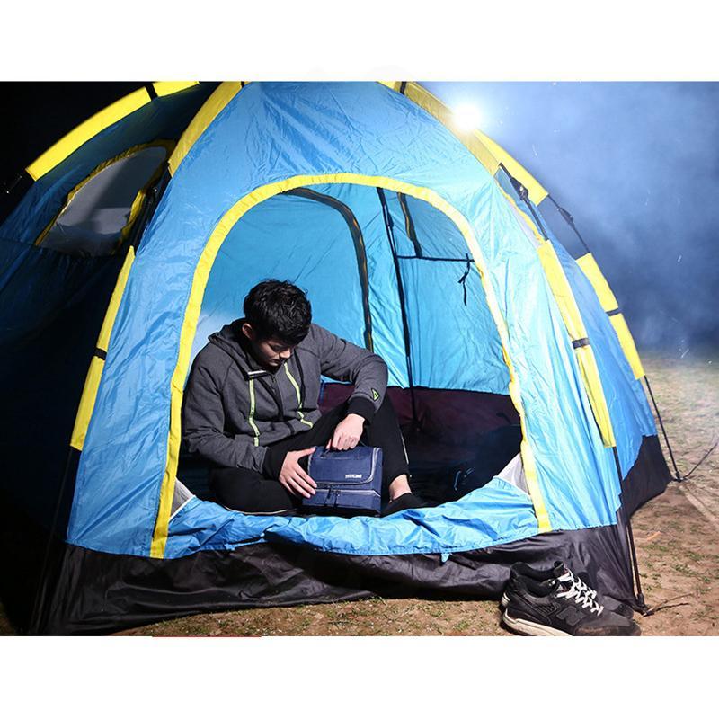 600D Oxford wasserdichte Kosmetiktasche für Frauen, tragbare Haken-Trocken-Nass-Trennung, Wasch-Aufbewahrungstasche, doppellagig, Outdoor-Männer, Reise-Organizer, Make-up-Tasche