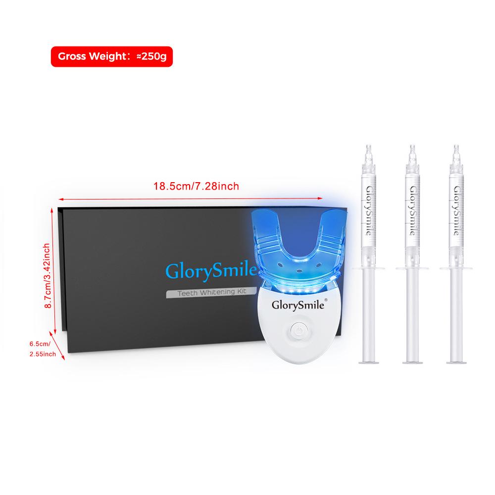 Denter Teeth Whitening Kit with LED Lamp and Gel