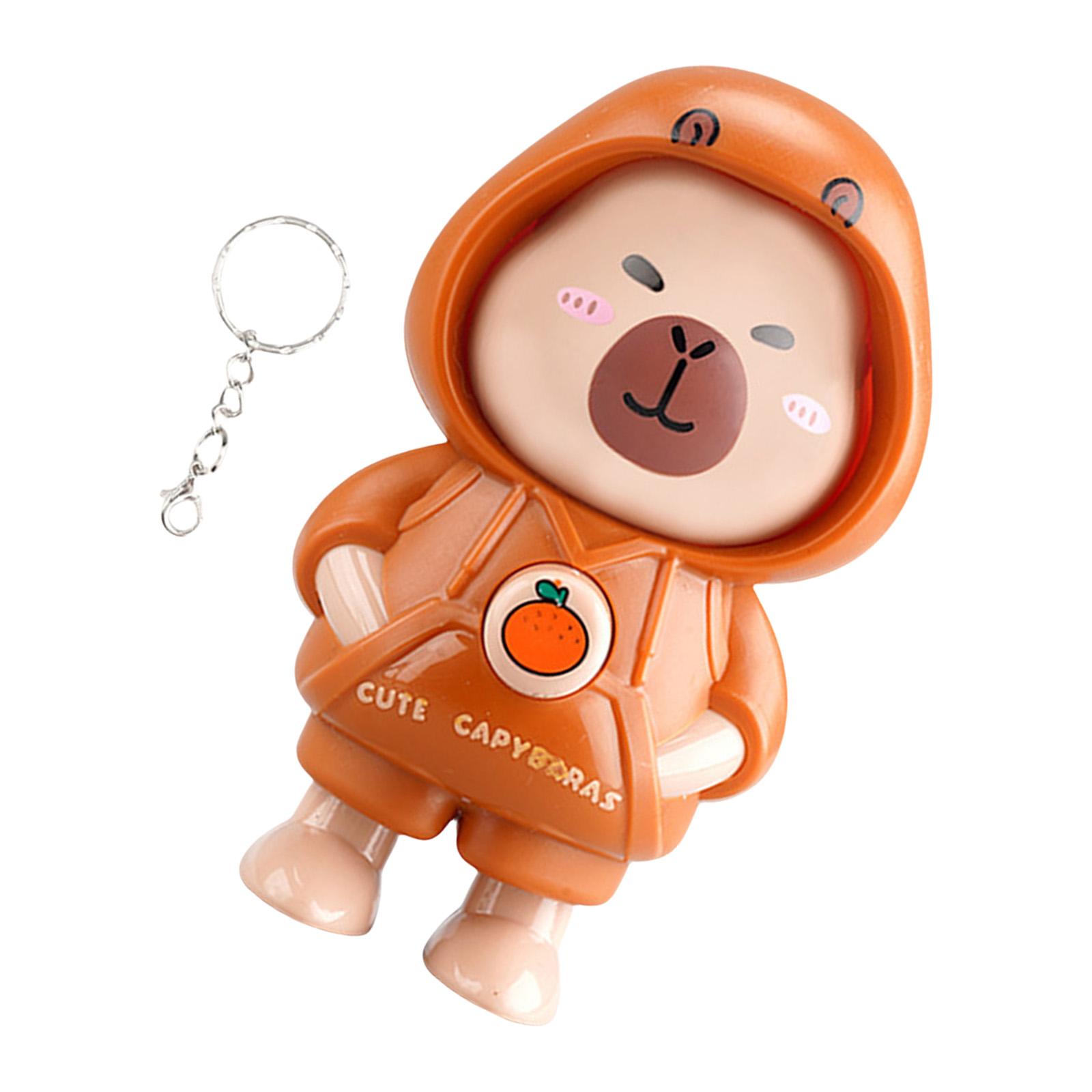 

Капибара брелок автомобильный держатель ключей рюкзак подвеска сумка пластиковая текстура кошелек украшение подходит для всех возрастов