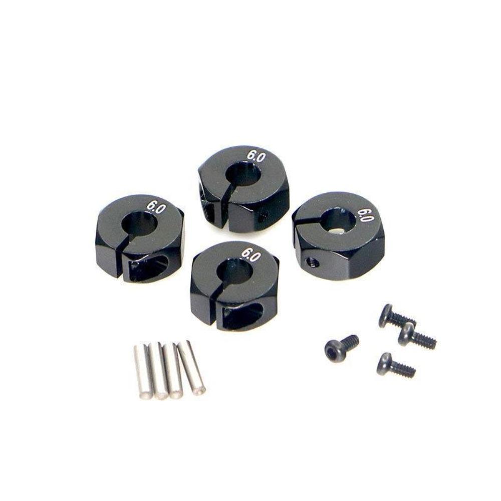 4pcs Aluminum Drive Hubs 6 7 mm RC Car Accessories Durable Crawler Wheel Parts for HSP HPI Tamiya