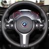 2026 Hot 1PC Car Steering Wheel Logo Emblem Aluminum Sticker For BMW M3 M4 M5 G42 G30 G20 E39 E36 E87 E53 F44 F07 F34 G15 G16 G23 G22 F30 Jdsg40