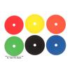 10 Stück Fußball Flache Hütchen Markierungsscheibe mit Löchern Fußball Basketball Sport Geschwindigkeit Beweglichkeit Trainingshilfen Markierungen