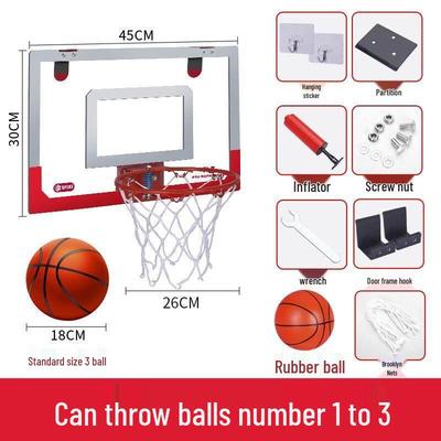 Wandmontierter Basketballkorb ohne Bohren für den Innenbereich