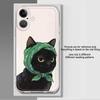 Cartoon Cat Soft Phone Cover Case for iPhone 17 Pro Max Air 7 8 16 11 14 Plus XS Max XR 12 Mini 15 13 Pro