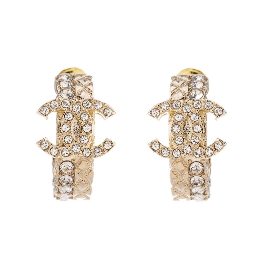 Chanel Classic Logo Metal Earrings Women Earrings AB8300-B08172-NI233