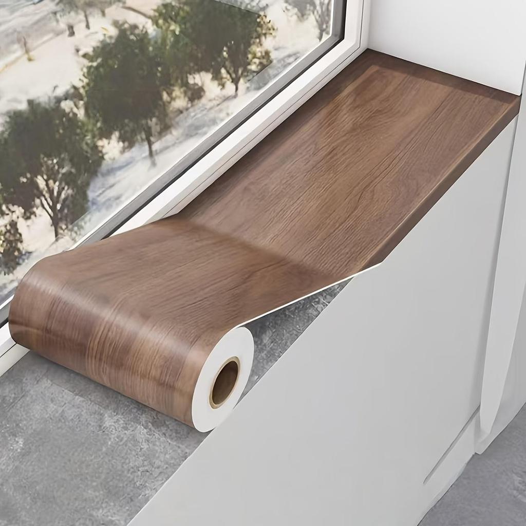 Window Sill Border Sticker - Easy Peel & Stick, Durable Scratch-Resistant Retro Style, Window Sill Decor