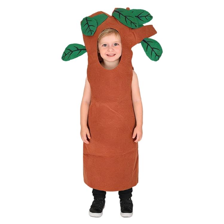 Kids Funny Tree Outfits Novelty Tree Costume Tree Jumpsuits Halloween Cosplay Costume for Stage Performances Roleplay