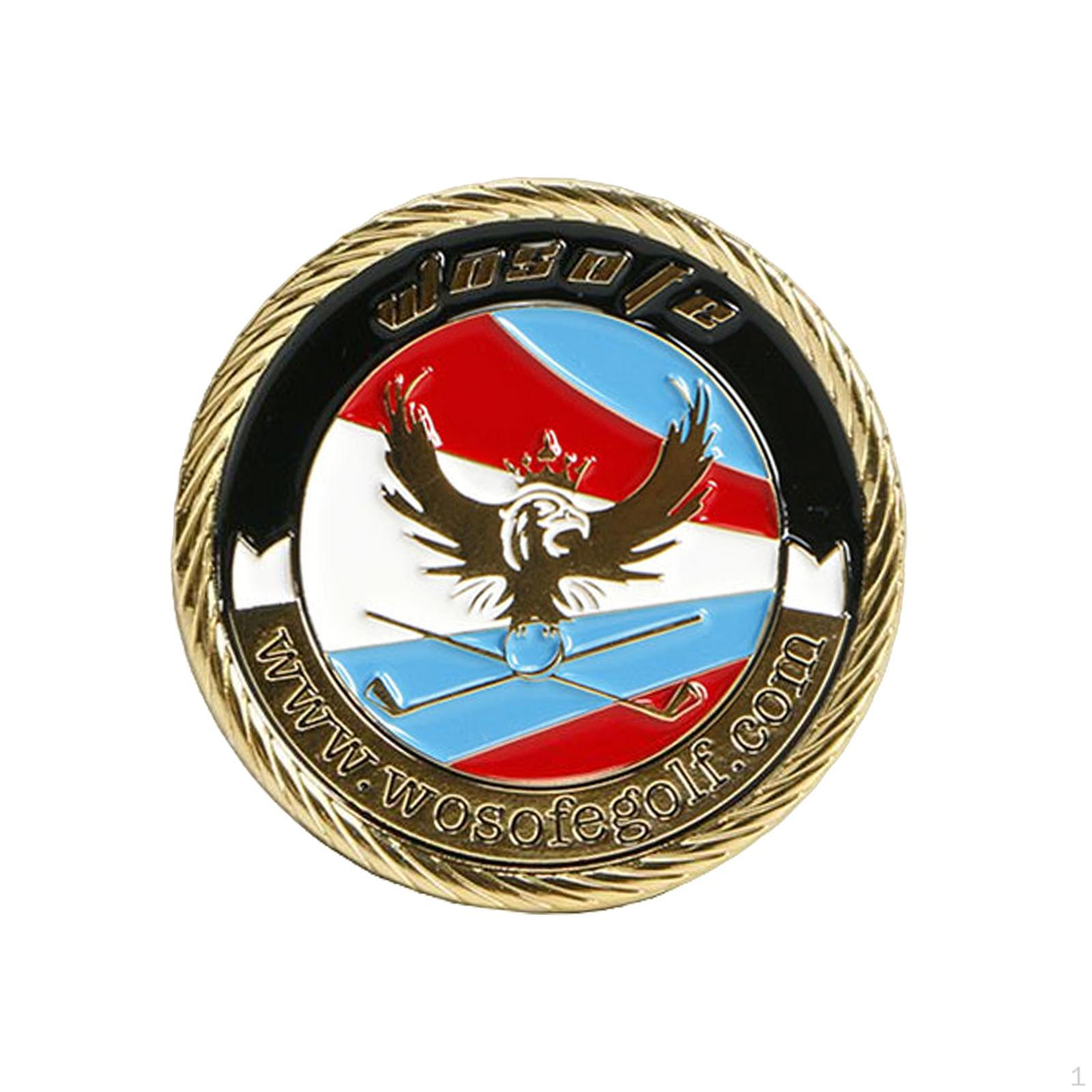 

Zinc Alloy Funny Golf Ball Marker, Magnetic Putt Sign, Training Putting Position Mark, Giveaways