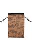 Drawstring Bag for Goshuin Stamp Goshuin Stamp Notebook Made In Japanese Pattern Giga Notebooks, Case, Japan, (Choju Walnut)