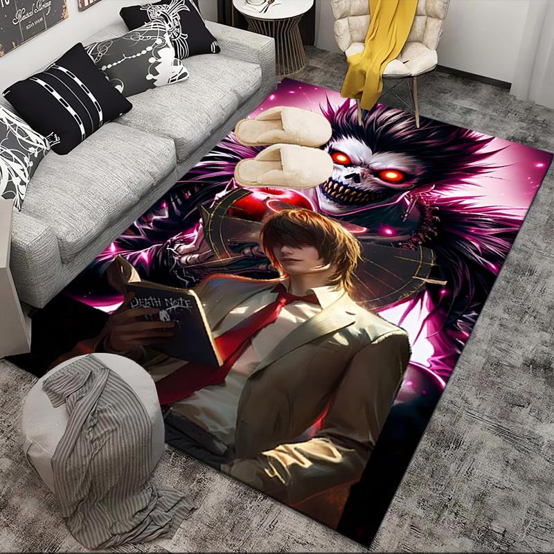 Death Dark Secrets Area Rug Suitable for Indoor And Outdoor,Carpets for Kitchens, Homes, Offices, Living Rooms,Home Decor,Christmas Gift