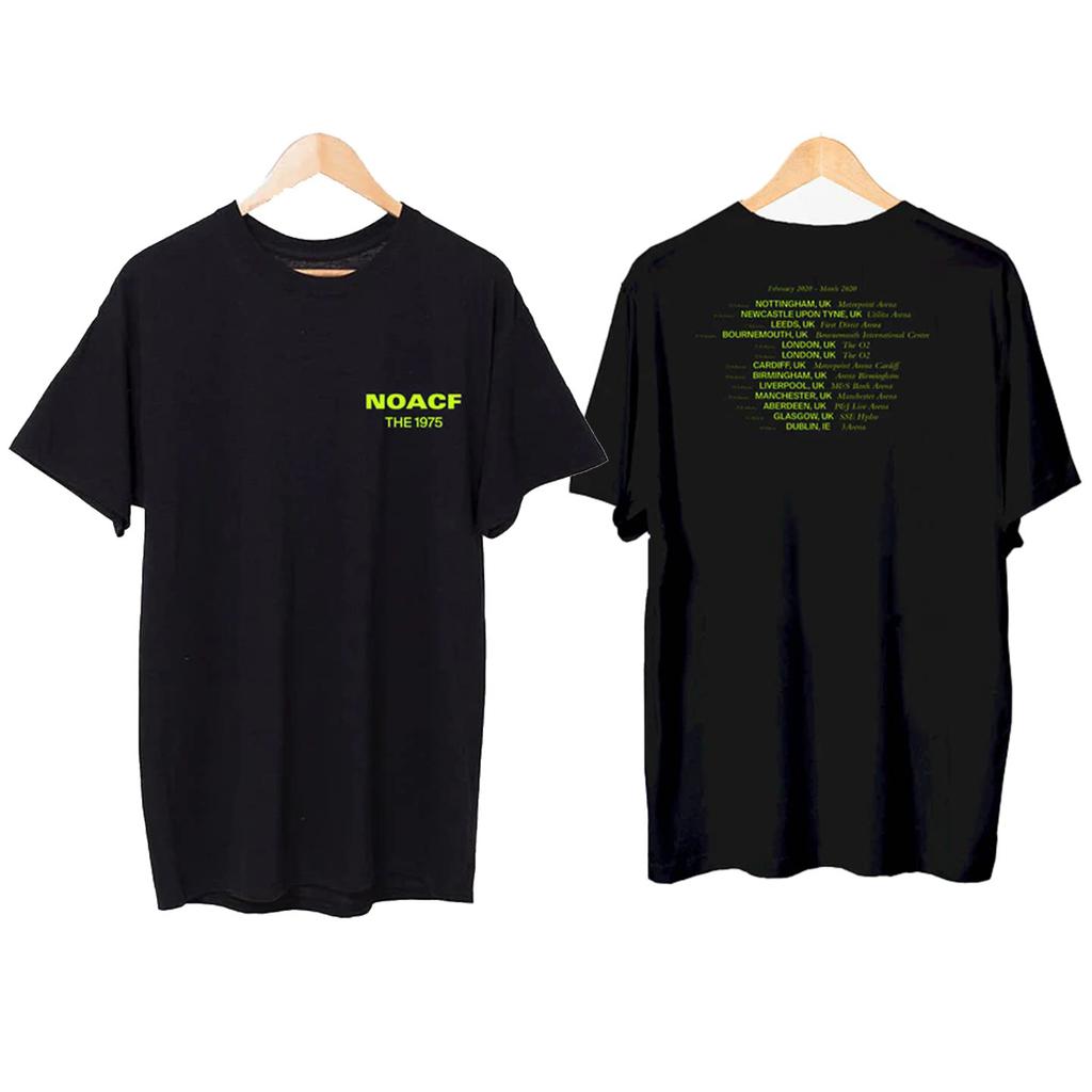 THE1975 Band Alternative Rock Short Sleeved Album Casual Tshirt Mens and Womens Luxury Brand Logo Top 2026
