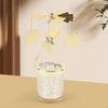 Candle Holder Tea Light Rotating Candlestick Stand for Christmas Dinning Room Centerpieces