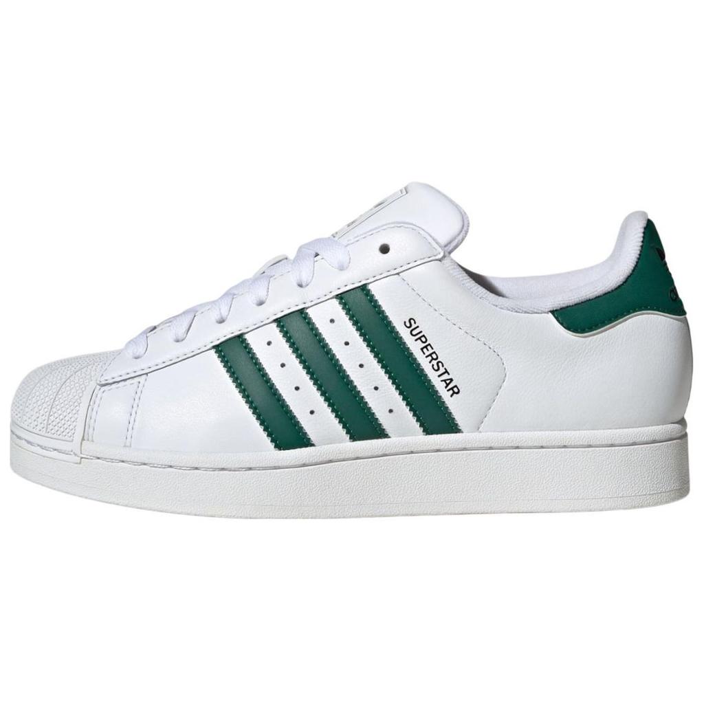 Adidas Superstar 2 White Collegiate Green Unisex Sneakers Cloud-White Core-Black JQ4730