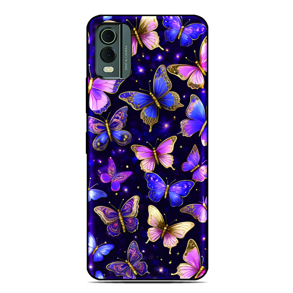 Schmetterlings-Bild Handyhülle Für Xiaomi Poco C85 C85x C40 M7 C71 Redmi 15C A7 A5 4G 11A 13C 12C Note 15 11 12 Pro 5G Rückseite