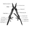 Portable Pocket Multitool - Stainless Steel Pliers, Knife & Screwdriver for Outdoor Survival, Camping, Hunting & Hiking
