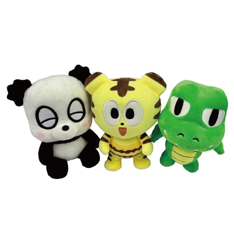 

HISATO Bad Company DX Animal Hoikuen Plush Toy Set of 3: Torapan, Gabu, and Panra