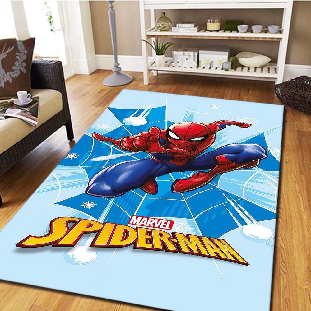 

Digital Print Spider-Man Carpet, Living Room Floor Mat, Bedroom Decorative Rug, Movie Play Mat -HYQ44 60x90cm