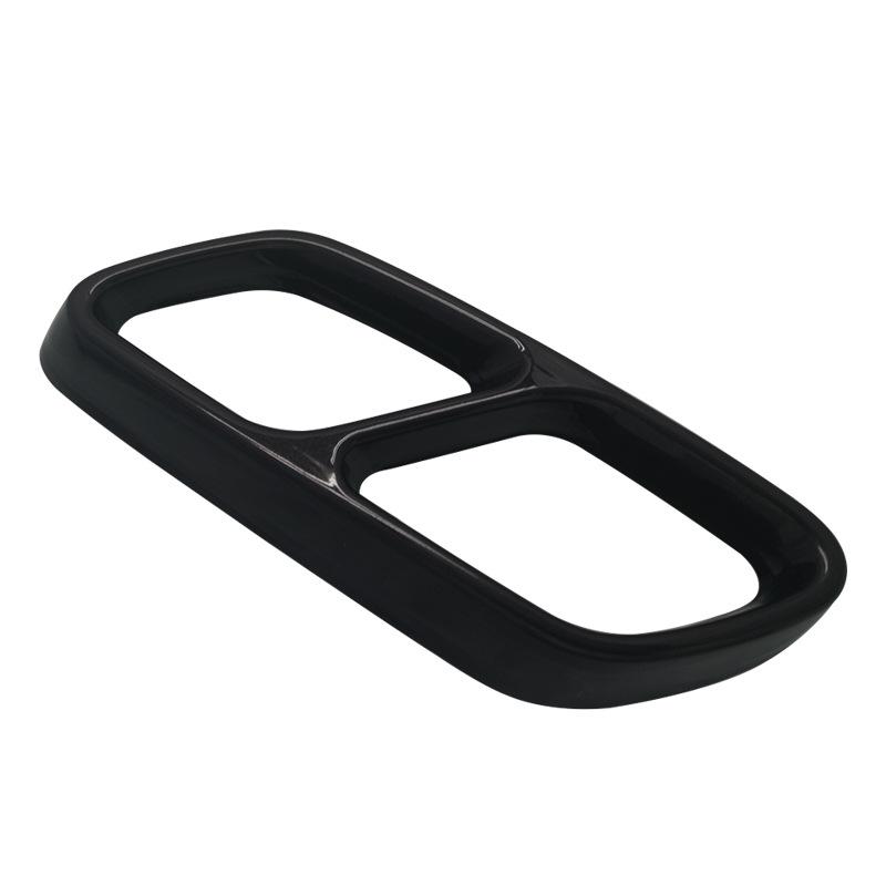 Stainless Steel Black Exhaust Tailpipe Frame for Mercedes-Benz W206 C-Class