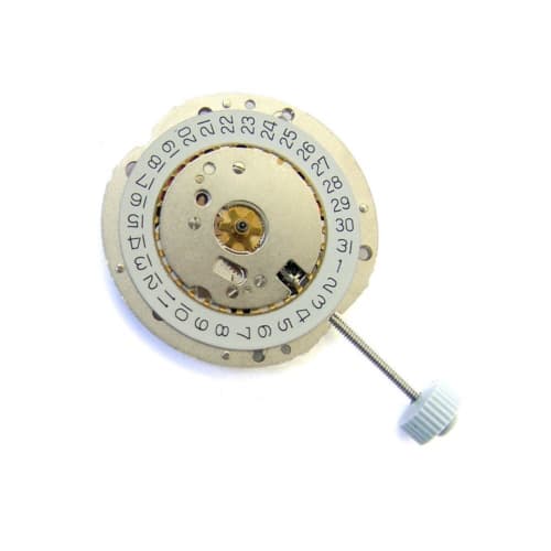 Replacement 3-Part Quartz Watch Movement with Calendar and Date for Ronda 785 Movement