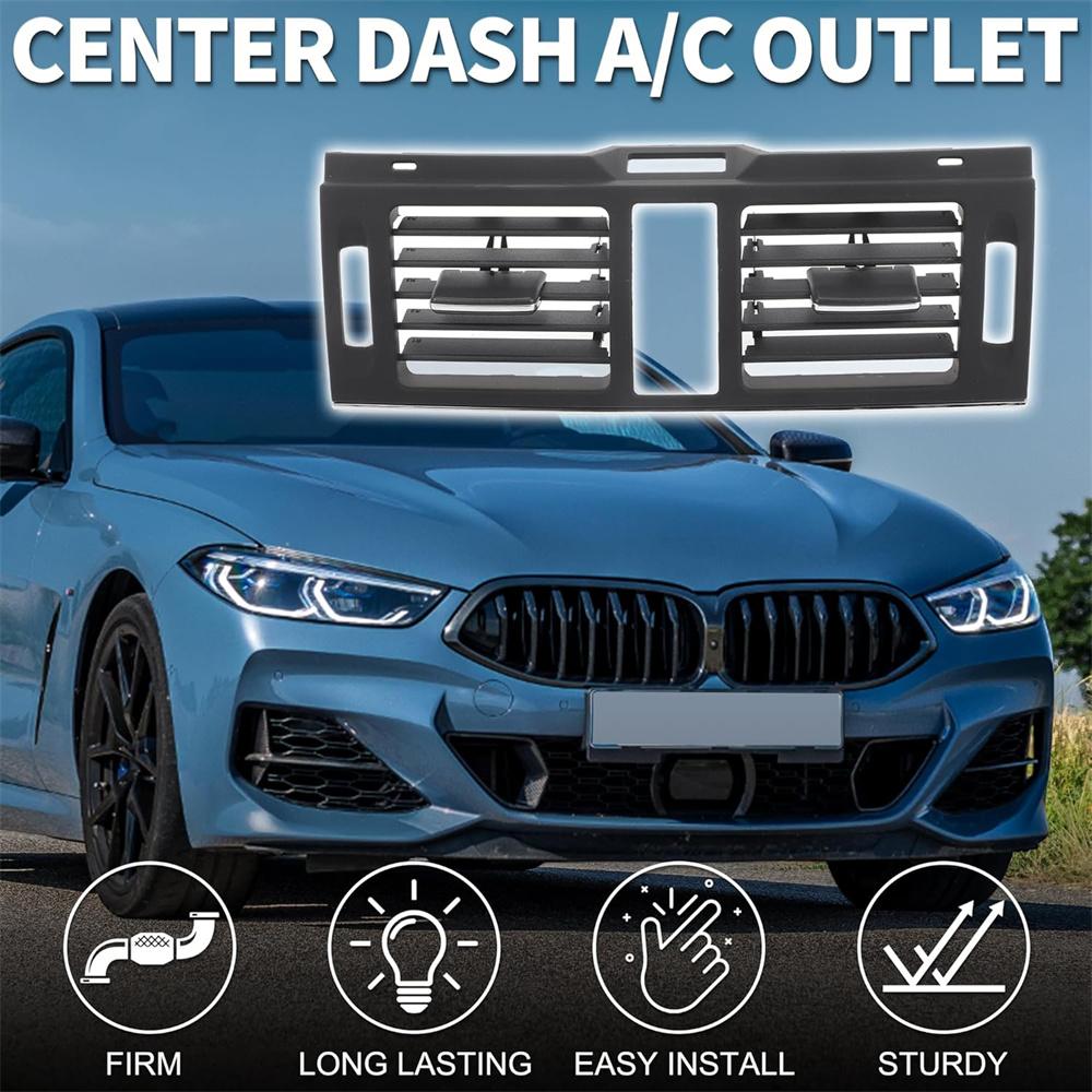 Center Dash A/C Air Vent Outlet For 08-12 Mercedes C300 C350 C63 AMG W204 S204