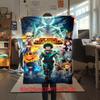 Hero Academia Anime Blanket Soft Comfortable All Seasons Suitable Sofa Office Nap Travel Festive Gift