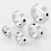 1Pcs Aluminum Alloy Fixed Locking Limit Ring 6-30mm Diameter Retainer Locator Shaft Collar with Screws Stop Screw Type