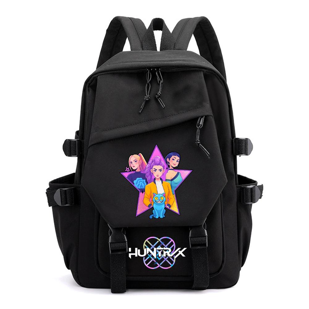 Anime Kreslený K-Pop Lovci Démonů Potisk Batoh pro Teenagery Děti Studenta Školní Taška Dívka Dítě Dárek Ženy Velká Kapacita Vodotěsná Cestovní Taška
