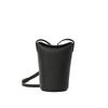 Borsa per cellulare da donna nuova borsa a tracolla di alta gamma in pelle bovina di primo strato vera pelle alla moda versatile mini borsa a secchiello