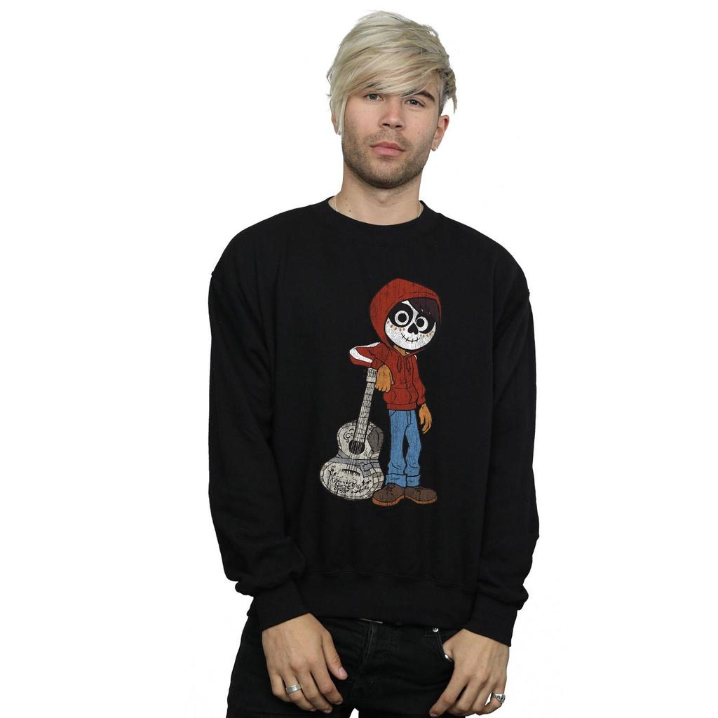 Disney Herren-Sweatshirt Coco Miguel mit Gitarre