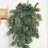 Artificial Plants Plastic Turtle Leaf New Year Outdoor Wedding Scene Decoration Home Living Room Wall Hanging Christmas Wreath