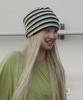 Cookies Striped Band Beanie (Black/Cream)