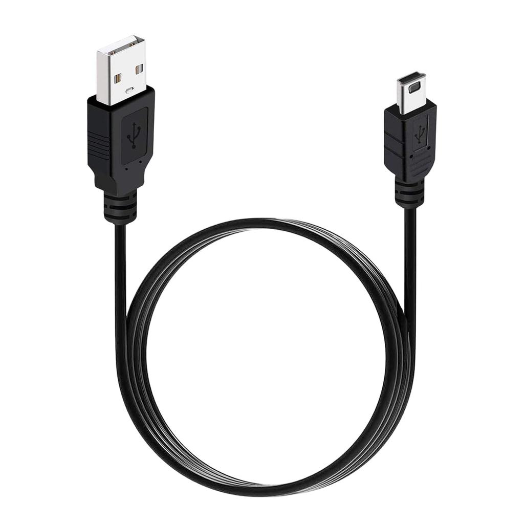 6ft Mini-B Charger Cable for LeapPad 3/Platinum/Ultra/LeapReader/Kids Tablet USB A to Mini-B Charging Charger Cable Cord