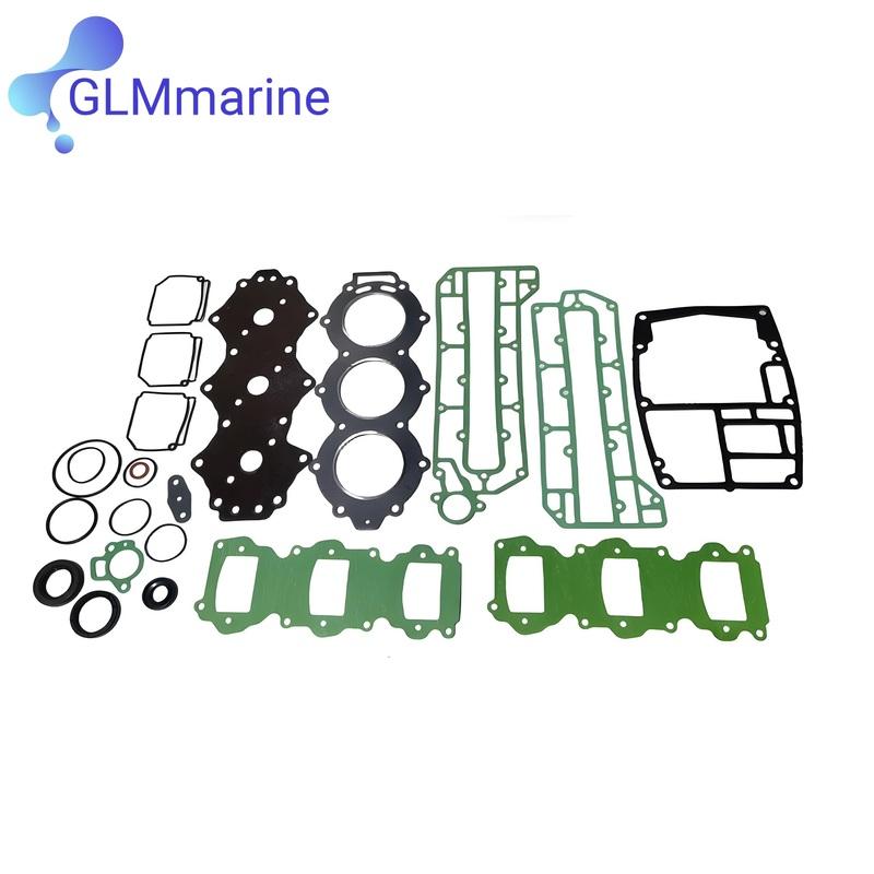 Power Cylinder head Gasket Kit 6H3-W0001-02 for Yamaha 2-Stroke 60 70 HP 3 Cyl C70 P60 Outboard 6H3-W0001-02-00 Sierra 18-99176