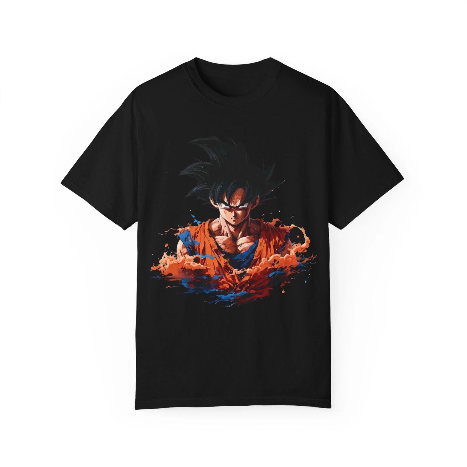 

Dragon Ball Son Goku Anime Print Summer T-shirt Men Women Leisure Sports Loose and Comfortable Fitness Short Sleeves Y2k Top 4XL