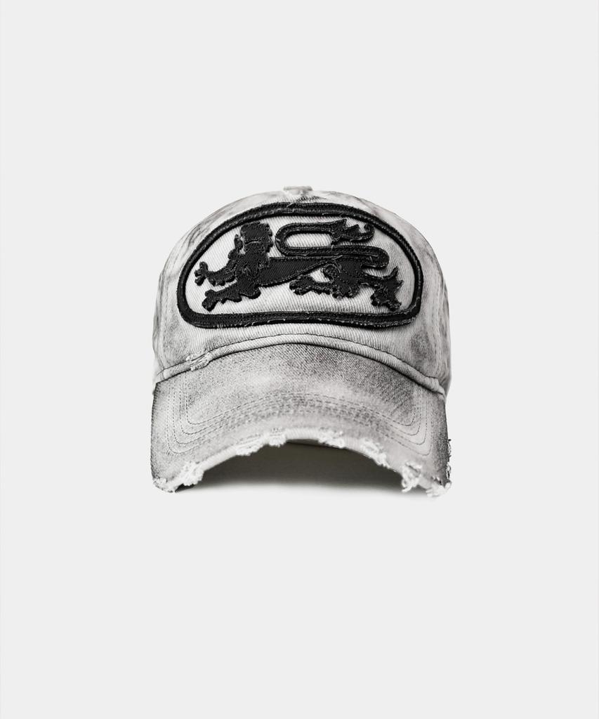 BADBLOOD Mystic Big Patch Ball Cap - Dusty White