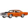 Hot Wheels Fast & Furious 1970 Custom Plymouth Road Runner Toy Car for 3 Year Olds, Orange, JBL87