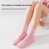 MaoRen Mädchen Kniehohe Baumwollsocken