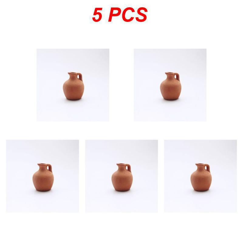 1 ~ 10 STK Miniaturvase Modell Simulation Vase Ornamente Artefaktsammlung Mini Keramikvase Klassisches Miniaturspielzeug Wohnkultur