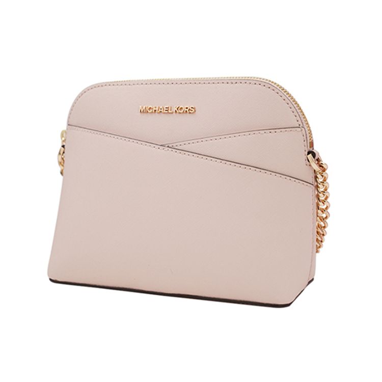 Michael Kors Mk Jet Set Travel Logo Chain Commuter Shell Bag Crossbody Shoulder Bag Women Bags Pink 35F1GTVC6T-POWDER-BLUSH