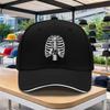 Mechanical Rib Cage Steampunk Baseball Cap Adjustable Outdoor Activities Curved Brim Hat Unisex