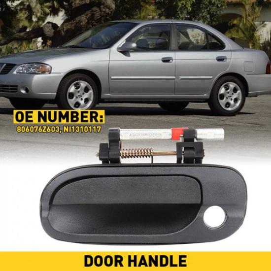 Left Front Driver Side Outside Exterior Door Handle For Nissan Sentra 2000-2006