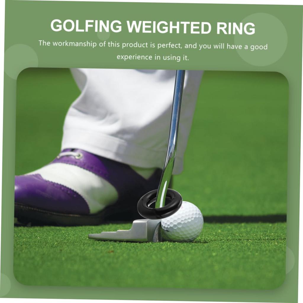 VANZACK Weighted Rings for Golf Swing Practice, Set of 2,