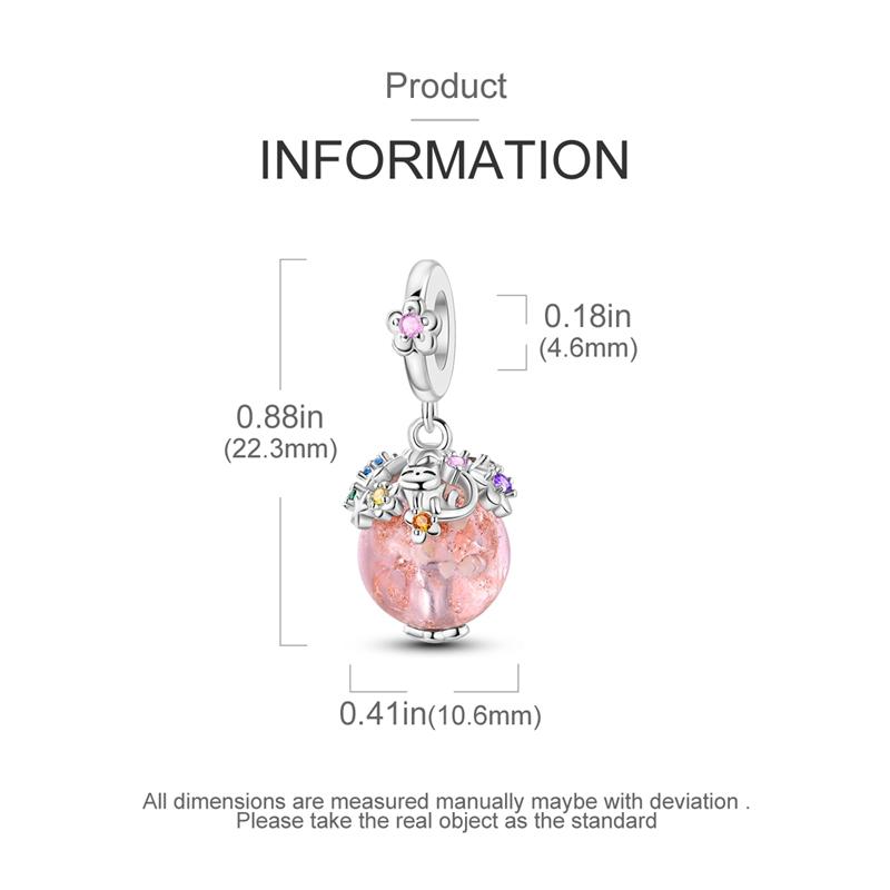 Authentic Charm Bead Charms copper Plated Cute Cat Flowers With Pink Bead Charms Compatible With Bracelets Ideal For Women Women Jewellery Making Diy