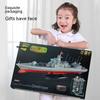 New Product Large Remote Control Model Battleship Simulation 1:390 With Watch Sensor Water Toy Children'S New Year Gift